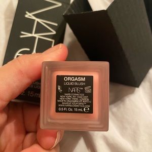 New with box nars orgasm liquid blush full sized product
